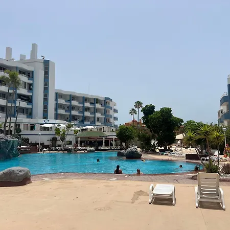 Aparthotel Air Conditioning, Private Parking And Fully Equipped Kitchen In In Golf Del Sur, Tenerife